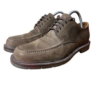 Johnston & Murphy Men's Moc Toe Oxford Hush puppy Style Shoes Brown Sz 9